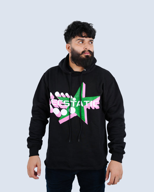 Gulf Static Hoodie Black