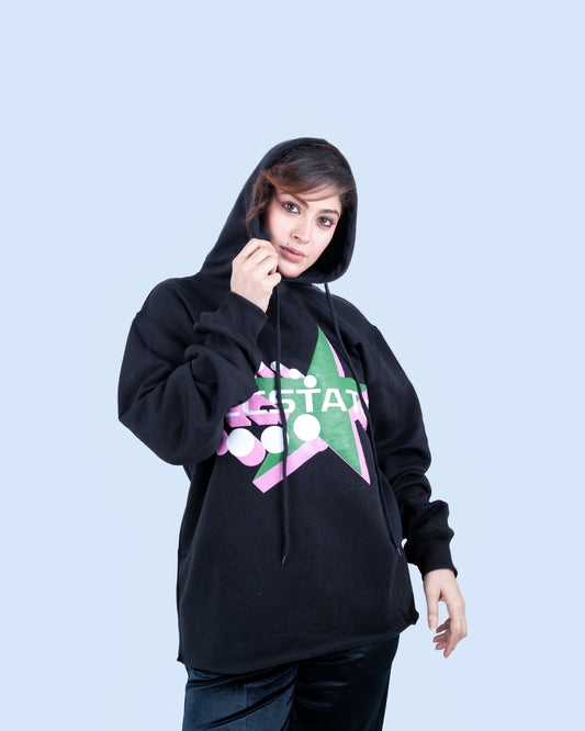 Gulf Static Hoodie Black