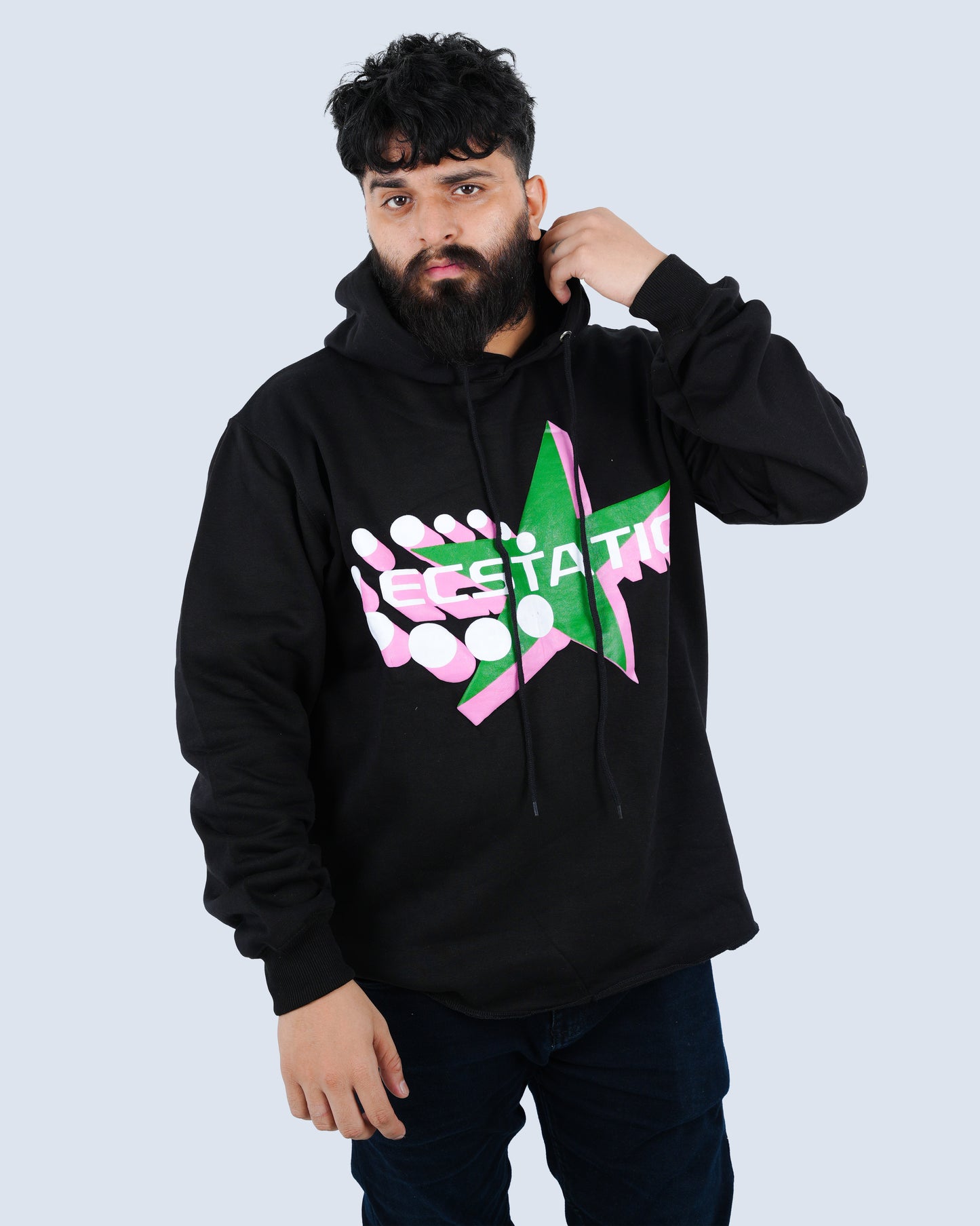 Gulf Static Hoodie Black