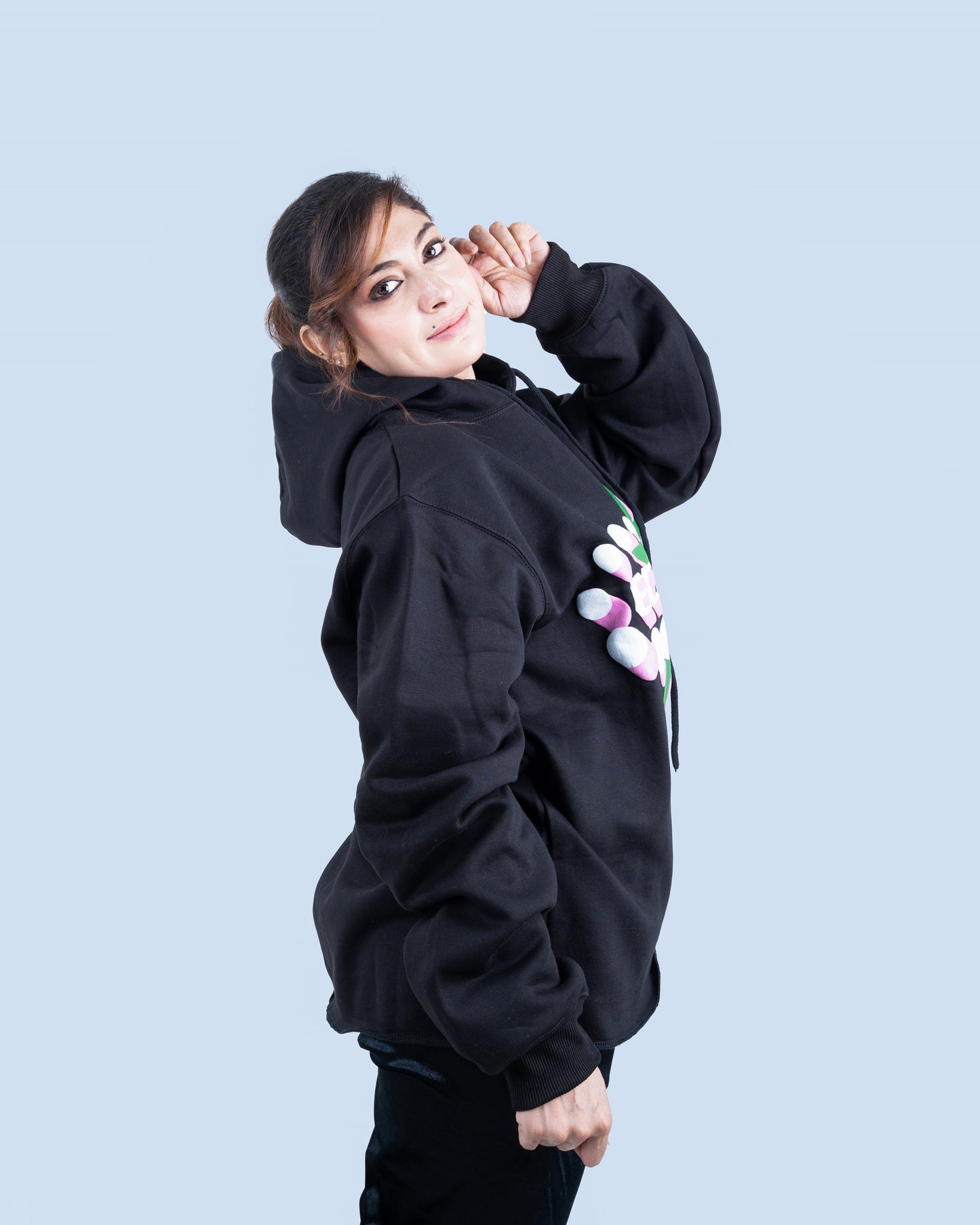 Gulf Static Hoodie Black