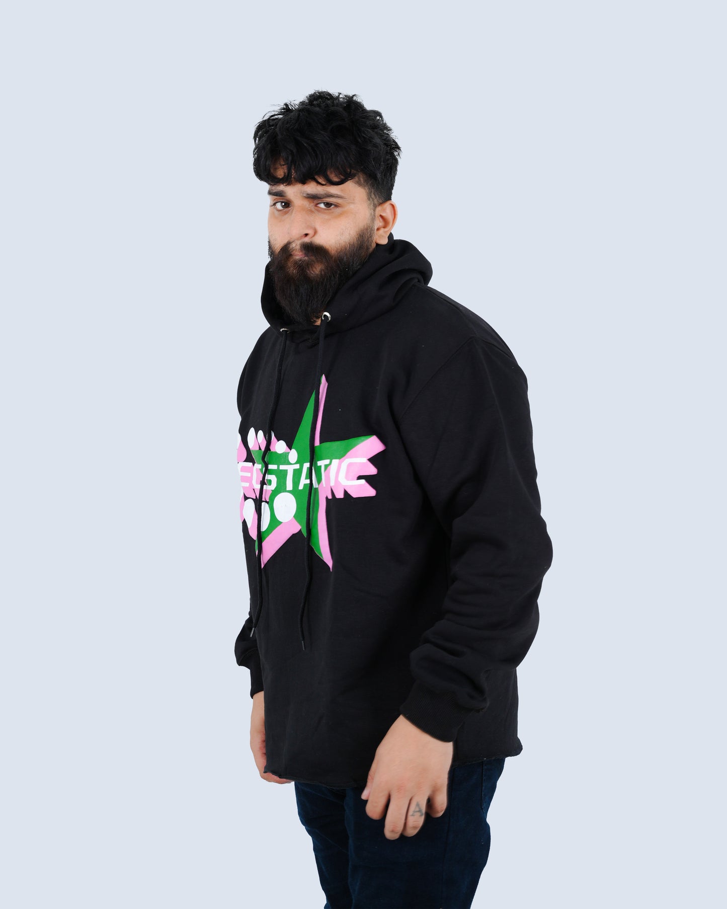 Gulf Static Hoodie Black